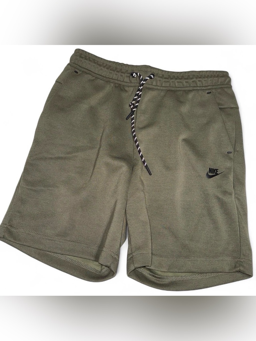 Nike Olive Green Athletic Drawstring Shorts